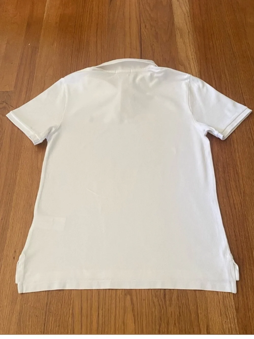 Ralph Lauren White Polo with Navy Shorts Set